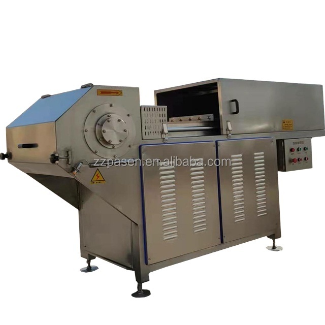 Easy operation frozen meat slicer cutter flaker Electric chicken block breaker frozen meat dicing crushing machine