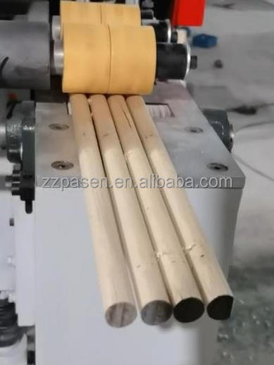 automatic Multiple mop wooden stick making wood broom stick making machine round wood rod machine