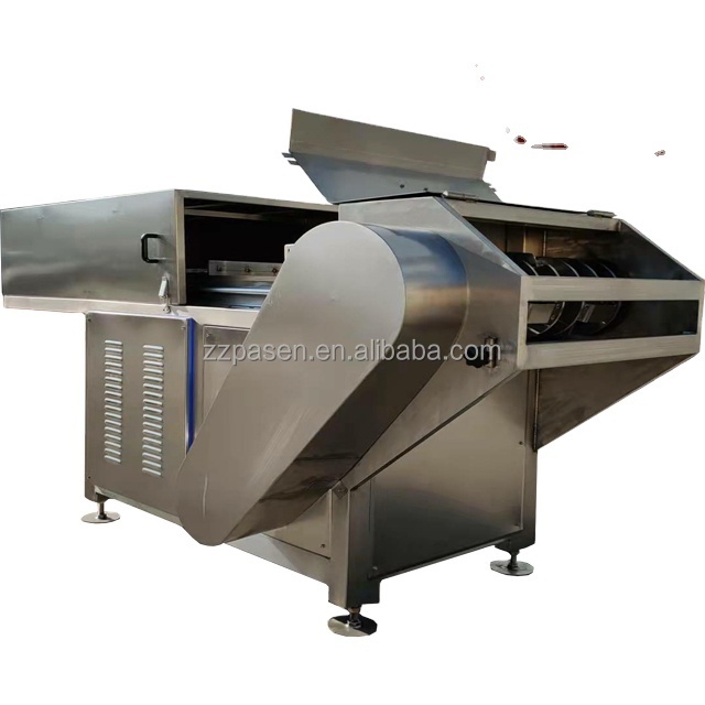 Easy operation frozen meat slicer cutter flaker Electric chicken block breaker frozen meat dicing crushing machine