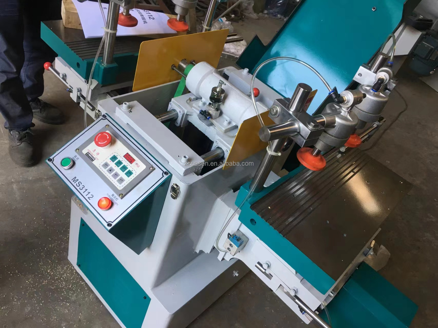 Hot Sale Woodworking Double-head Tenon Slot mortising Machine