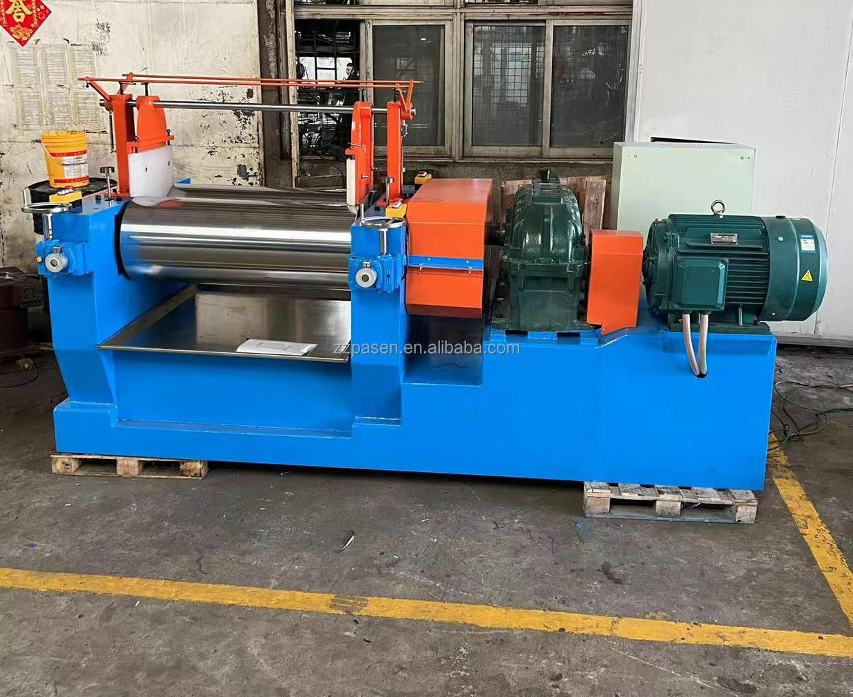 6-12 Inch Rubber Calender Machine Rubber Mixing Mill Machine Rubber Sheeting Press Machine