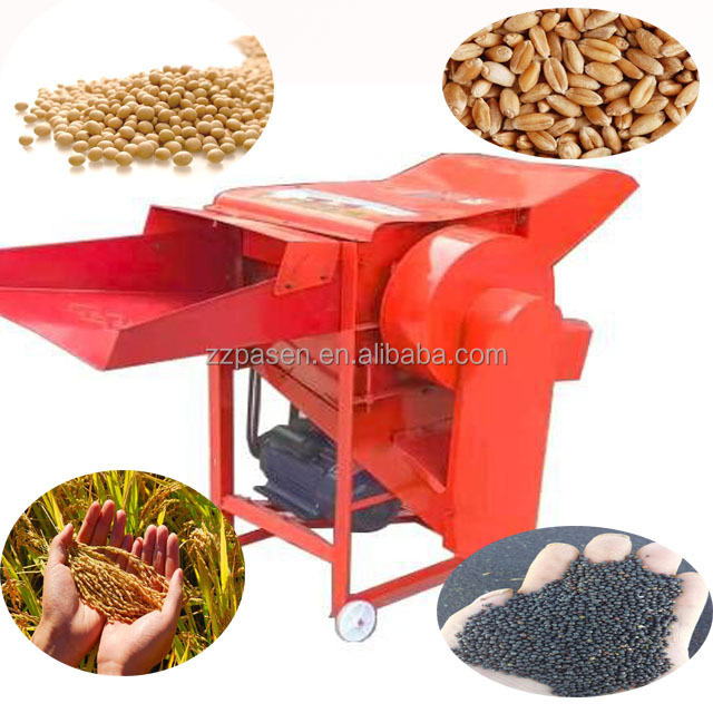 multi crop thresher wheat and corn and rice and beans small grain thresher