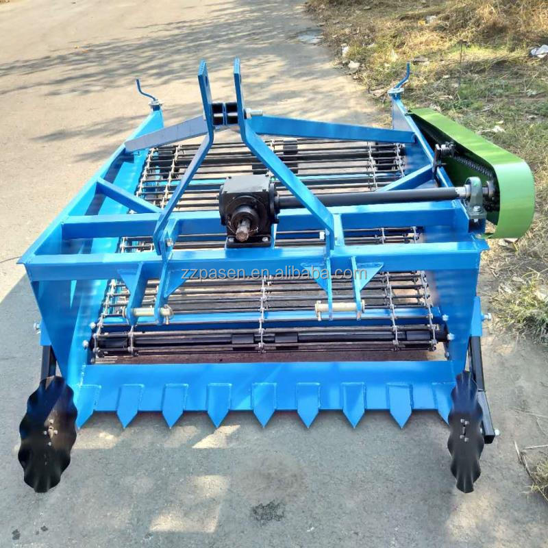 Tractor attachment single row 3 point mini combine potato harvester for sale Agricultural equipment potato harvester onions digg