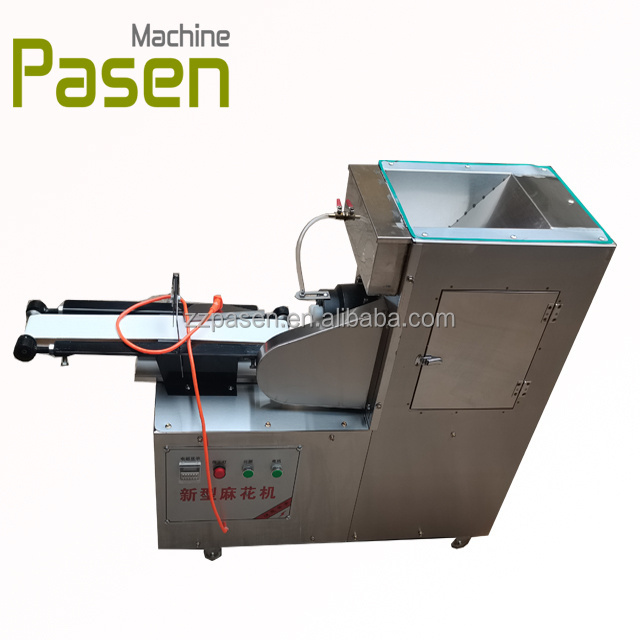 oil spraying pretzel twisting machine fried pretzel dough weaving forming machine Soft pretzel forming making machine