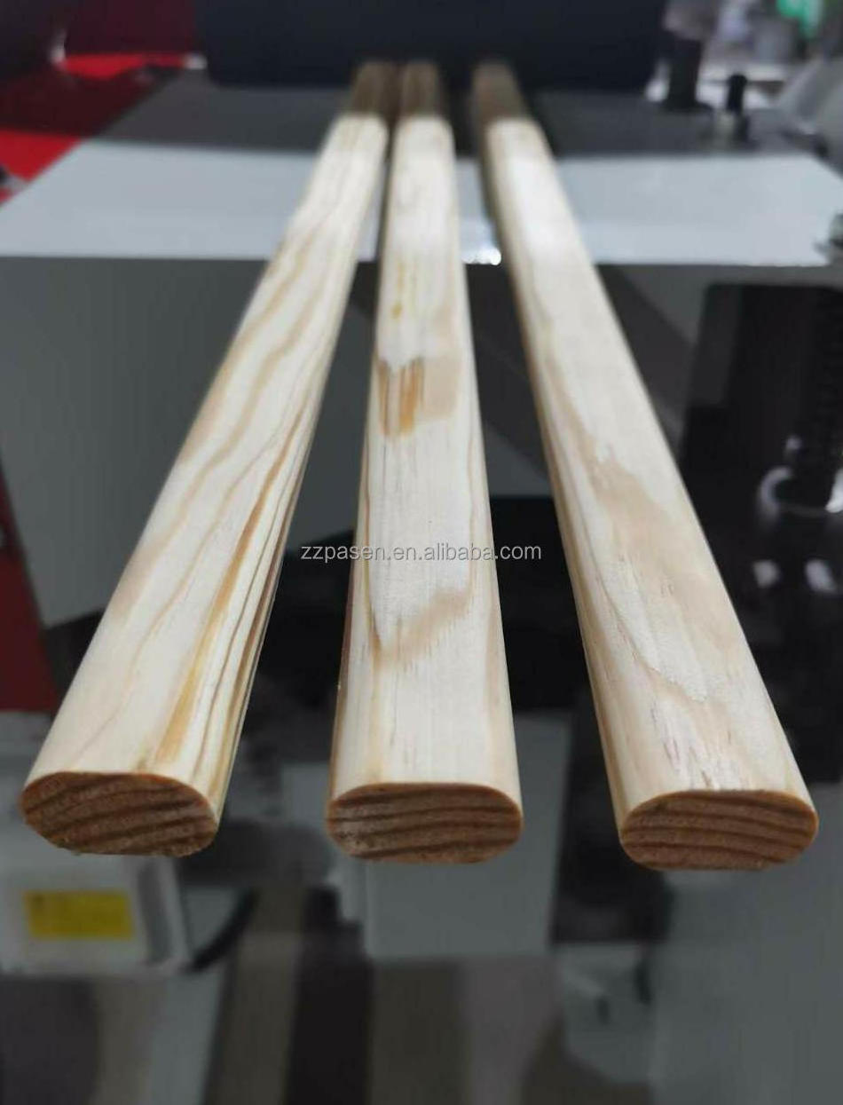 automatic Multiple mop wooden stick making wood broom stick making machine round wood rod machine