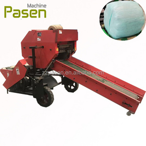 Hay And Straw Baler Silage Bale Wrap Net Machine Rice Straw Baling Machine Square Pine Straw Baler For Sale