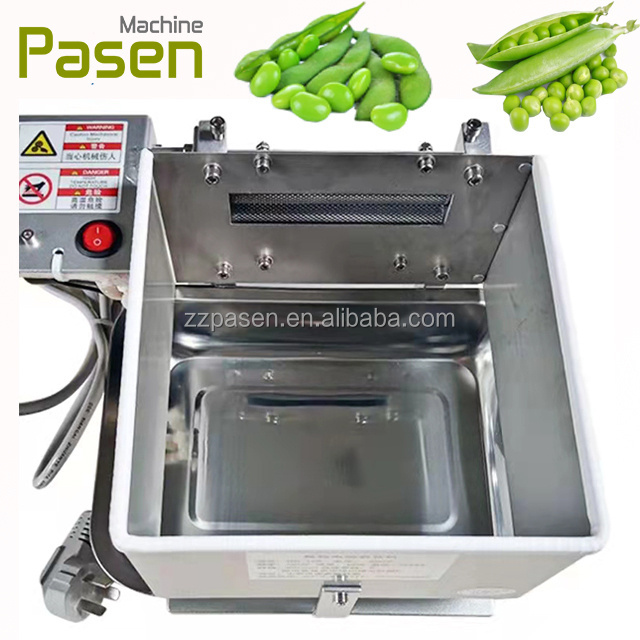 Stainless steel pea sheller machine Pigeon peas sheller machine Edamame sheller for sale