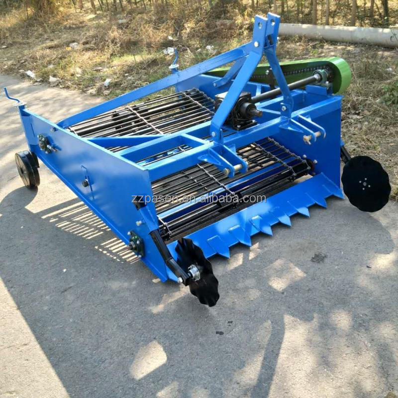 Agricultural mini tractor 3-point hook up one row small potato digger  3 point linkage potato digger