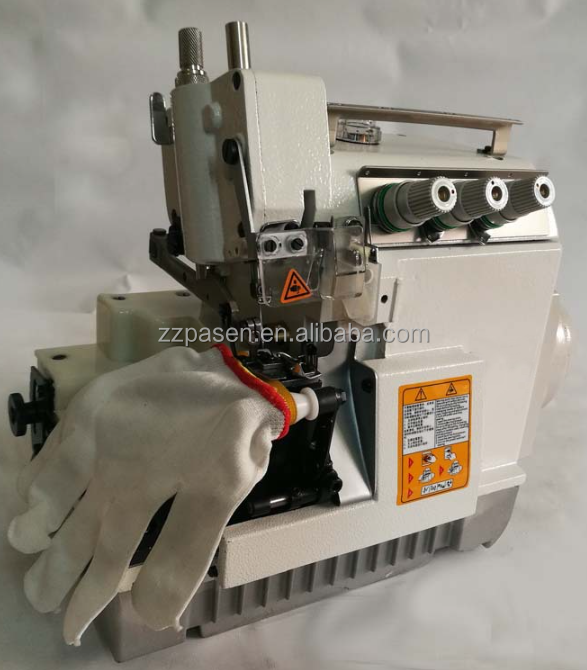 High Speed Overlock Industrial Sewing Machine Glove edge locking machine