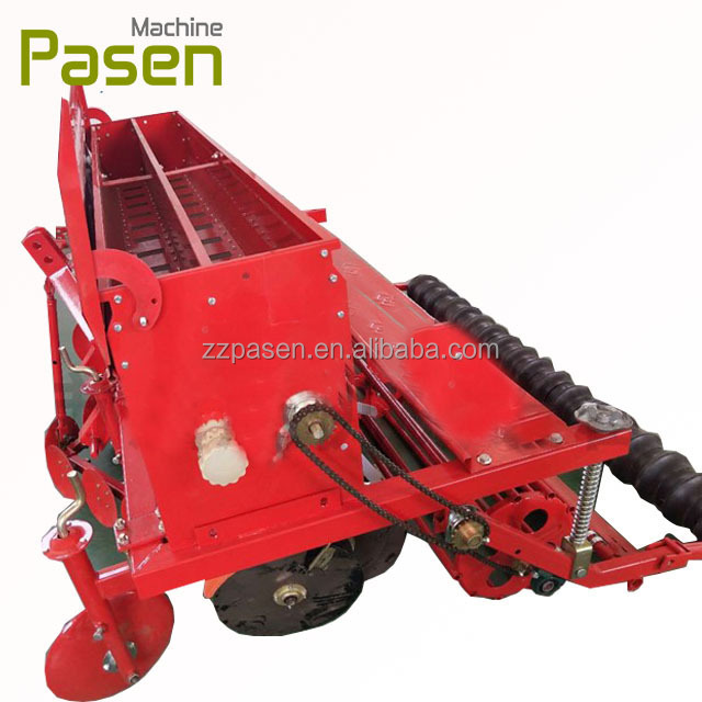 Tractor 3 point linkage 20 rows barley rice seeds sowing machine no tillage seed drill wheat planter