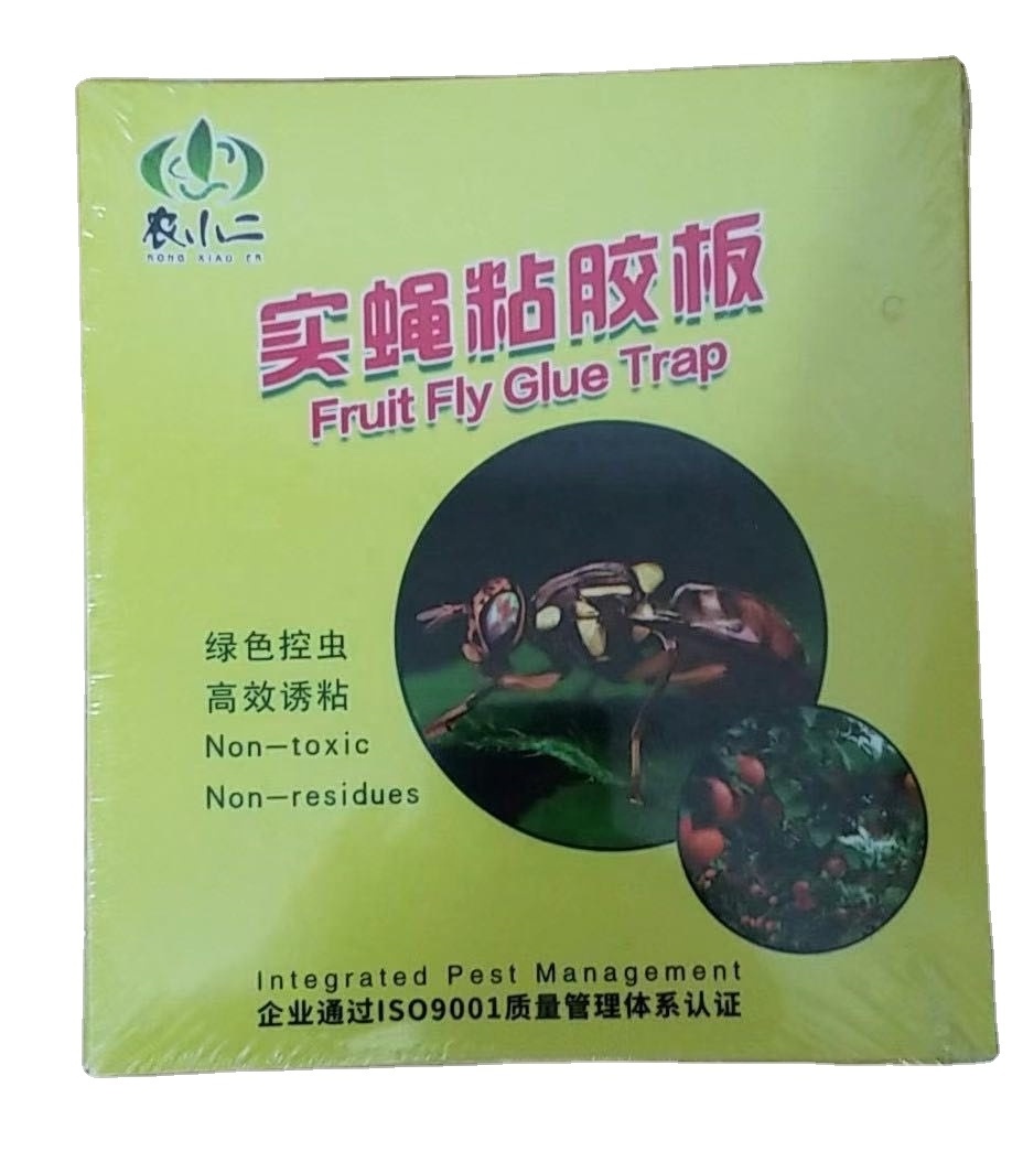 Flying Plant Insect Pheromone Glue Trap Yellow Sticky Fruit Fly Sticky Board 21.5*38.5cm