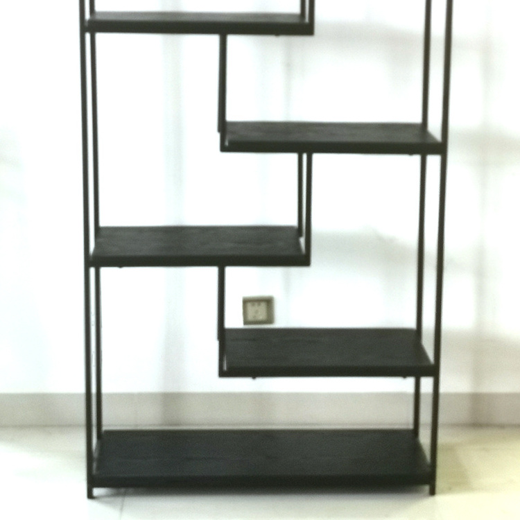 Industrial Wall Mount metal Iron Pipe Shelf bookcase Open Bookshelf home floating Storage book Shelves