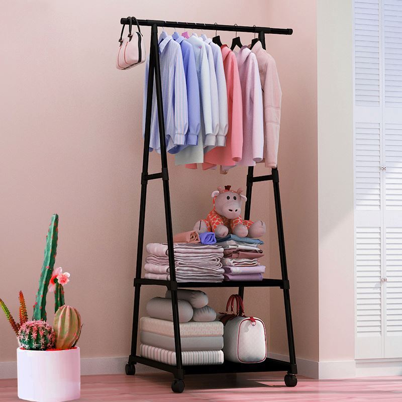 Color Simple Houseware Freestanding Metal Standing Cheap Assemble  coat rack stand