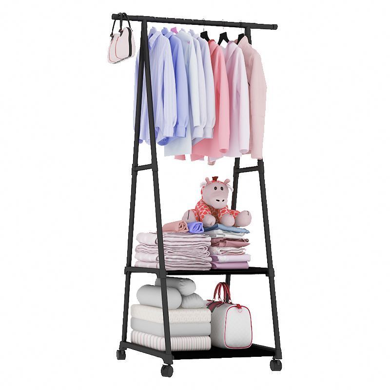 Color Simple Houseware Freestanding Metal Standing Cheap Assemble  coat rack stand