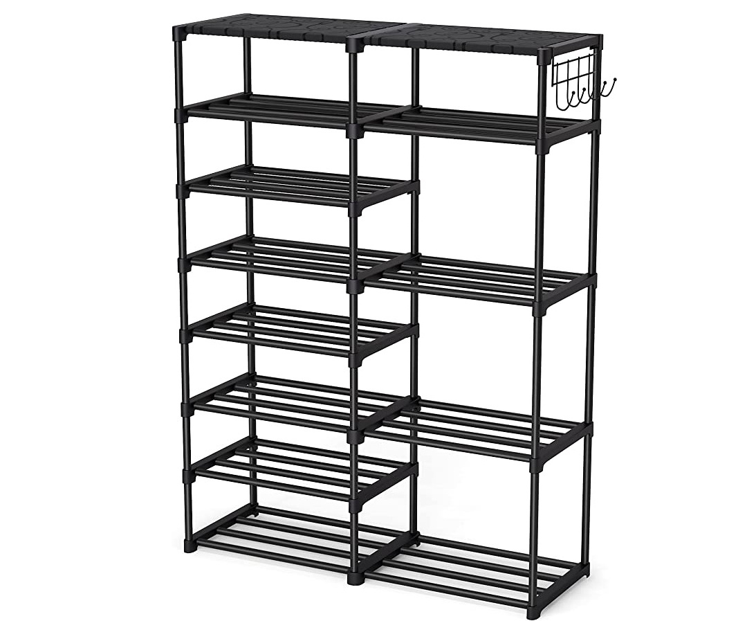 High-end fashion metal furniture shoe rack storage rack