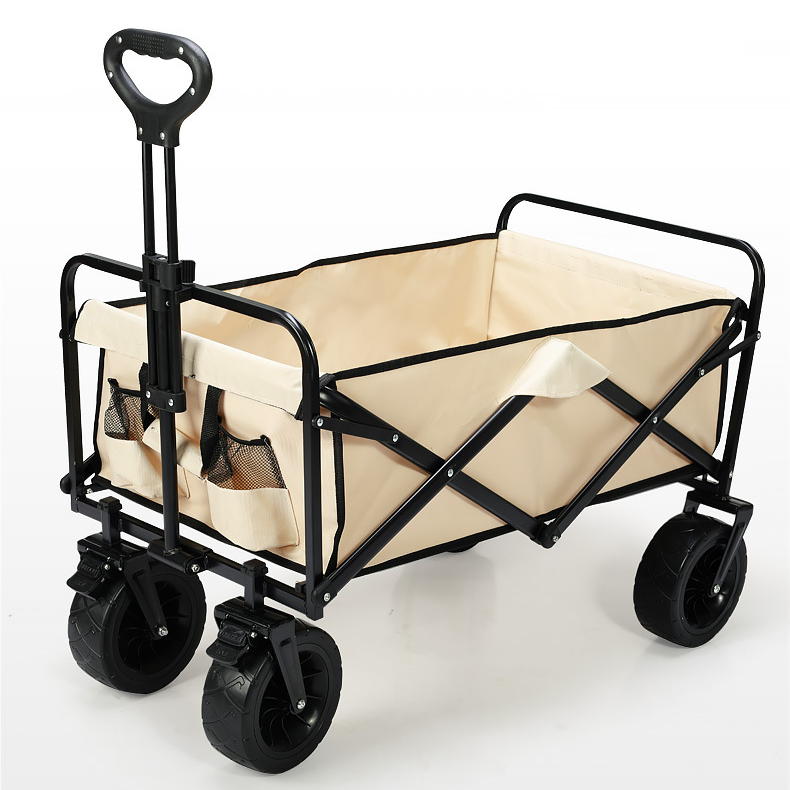 Outdoor garden park utility kids portable beach trolley cart camping foldable folding wagon