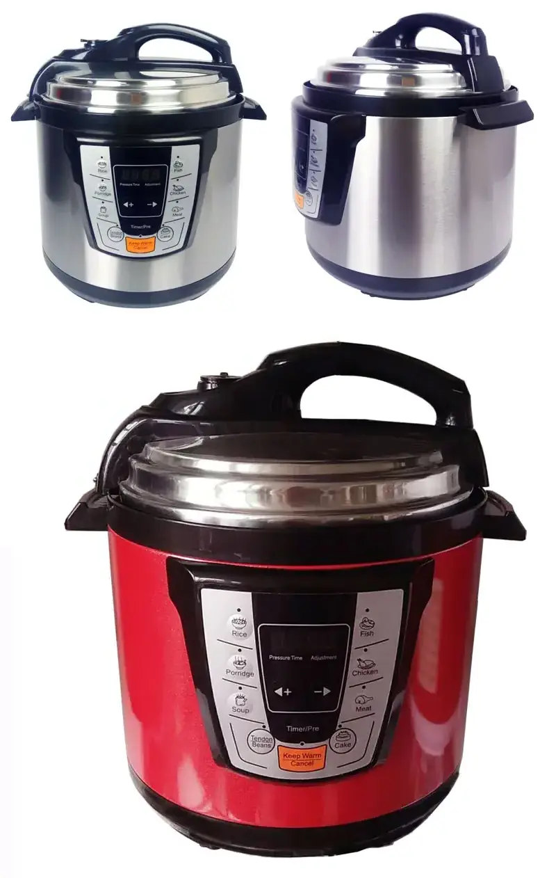 Hot selling 12l Multi Purpose Stainless Steel Big Capacity Hot Pot Pressure Cooker Rice Cooker