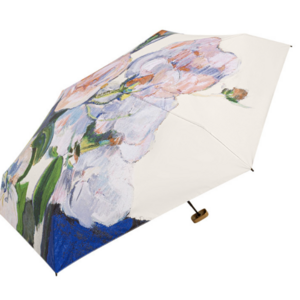 Mini Ultra-light sunscreen thickened umbrella sun and rain Six-folding Umbrella Small Portable Tine Umbrella