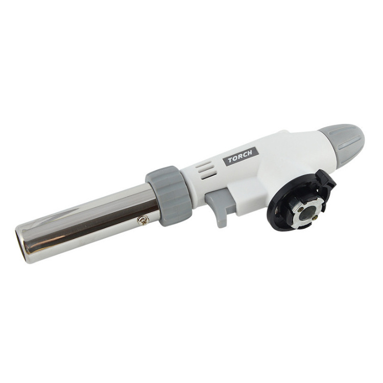 Cassette flame gun welding gun inverted gas blowtorch kitchen baking igniter musket head spray gun