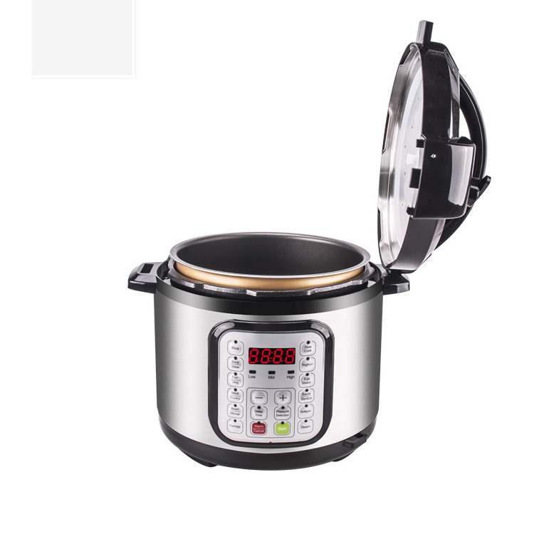 Programmable stainless steel cylinder pressure cooker rice household double-tube rice cooker