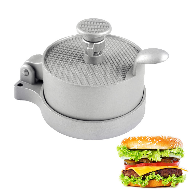 New Design Burger Patty Maker Manual Burger Forming Machine Hamburger Press Tool Meat Pie Making Machine For Burger Grill