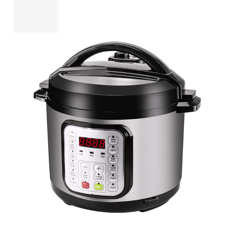 Programmable stainless steel cylinder pressure cooker rice household double-tube rice cooker