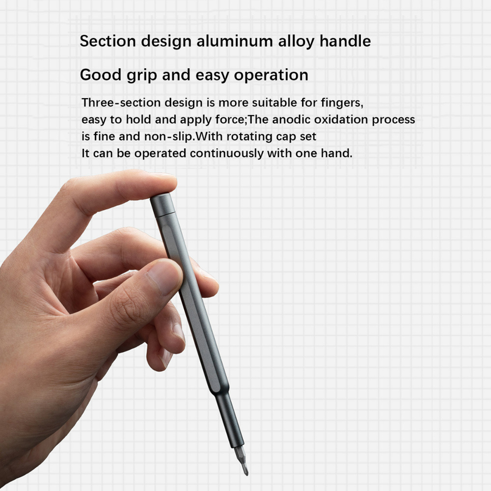 Xiaomi Mijia Magnet Multi Screwdriver Kit 24 Precision Magnetic Bits Al Box Daily Use Screwdriver Smart home tool