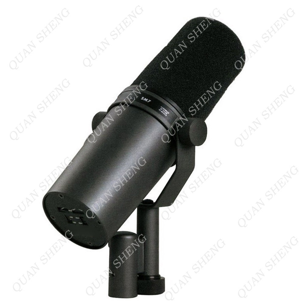 SM7B Cardioid Dynamic Vocal Microphone Professional Recording Studio Equipment for Podcasting Microfonos Live Streaming