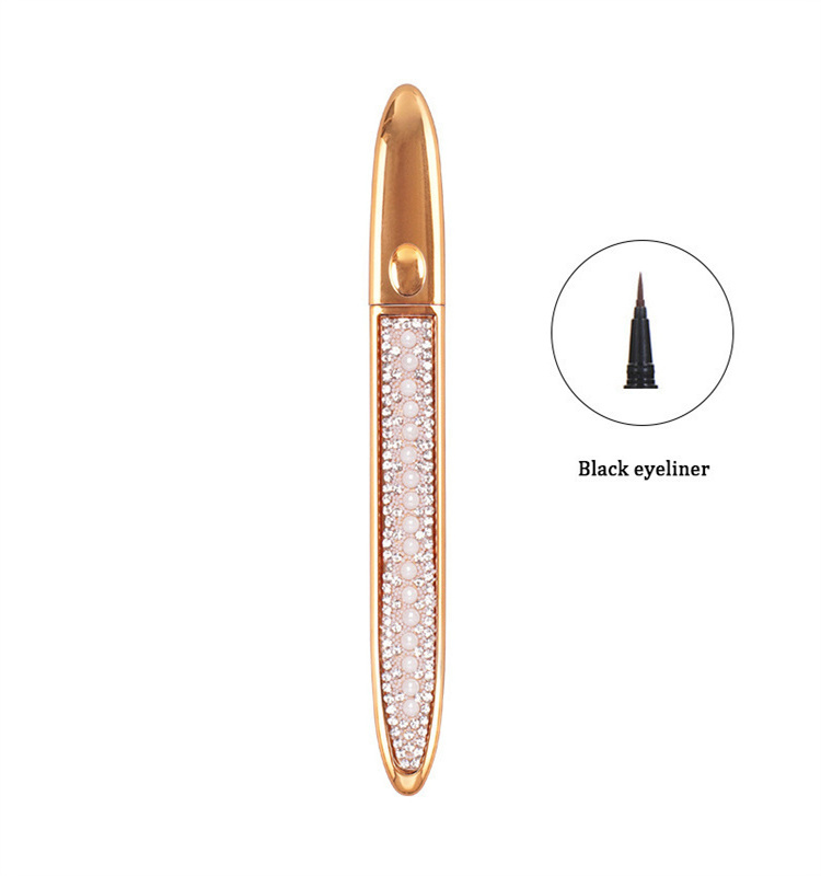 Diamond glue-free self-adhesive eyelashes One pencil dual-use glue eyeliner eyelash glue pen