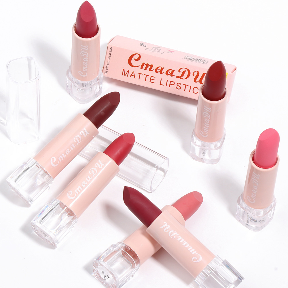 Cmaadu Private Label 15 Colors Velvet Matte Lipstick