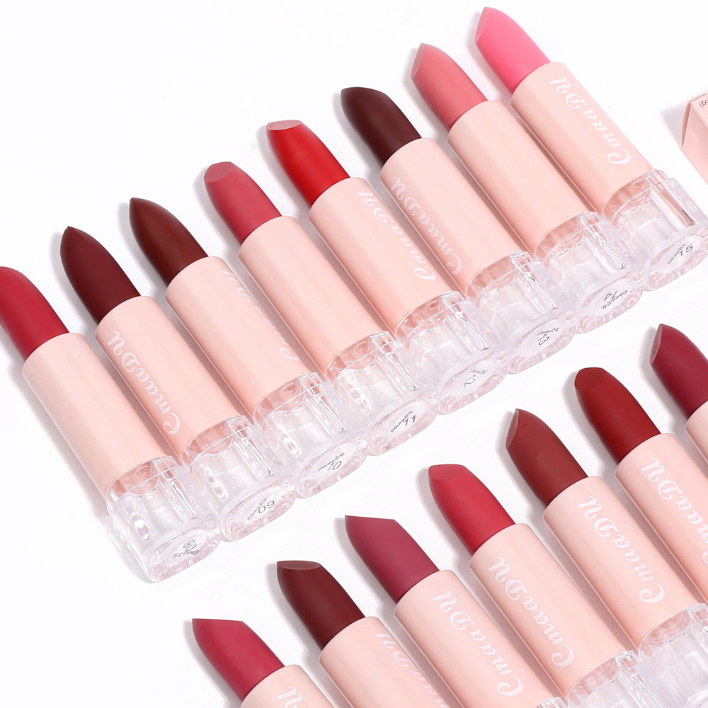 Cmaadu Private Label 15 Colors Velvet Matte Lipstick