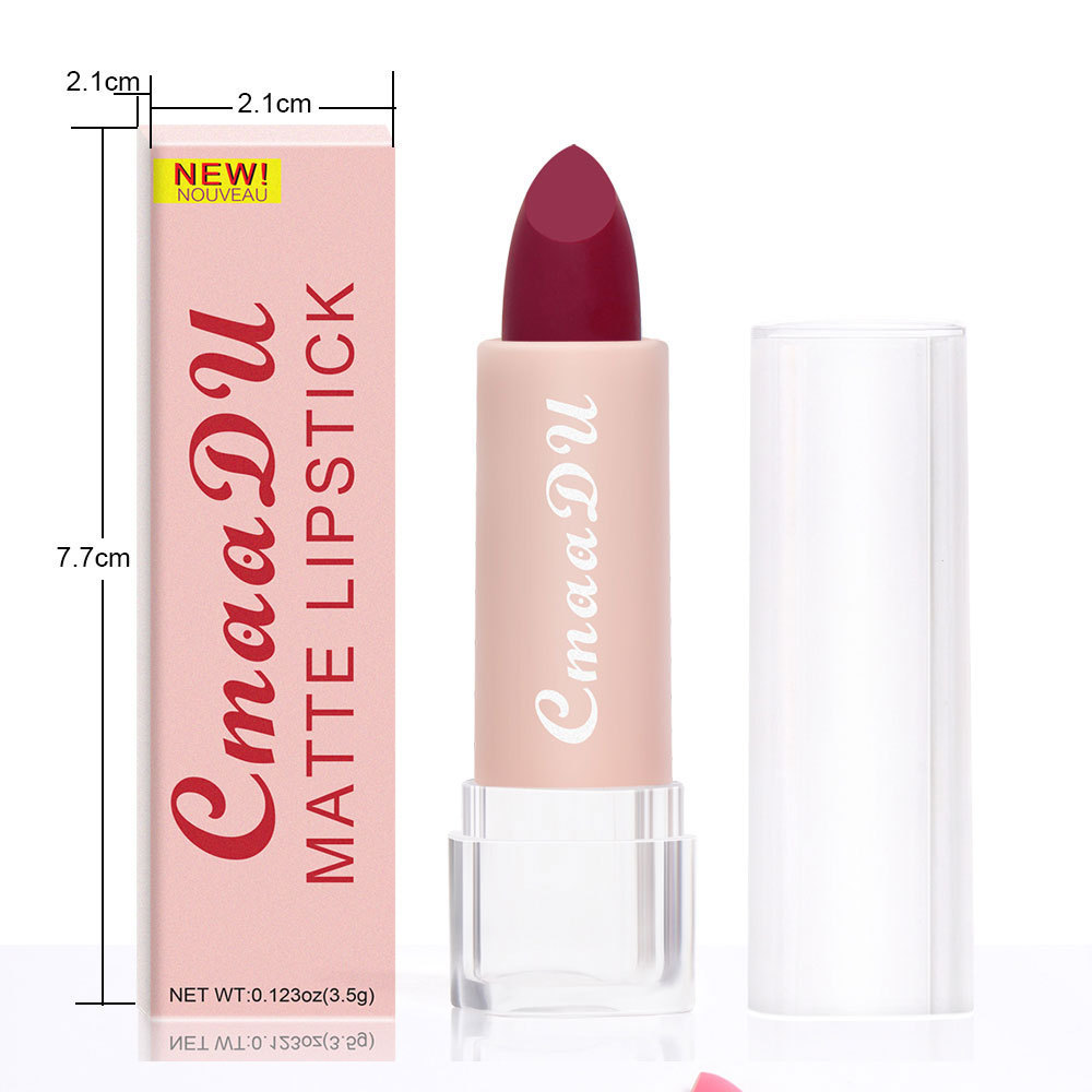 Cmaadu Private Label 15 Colors Velvet Matte Lipstick