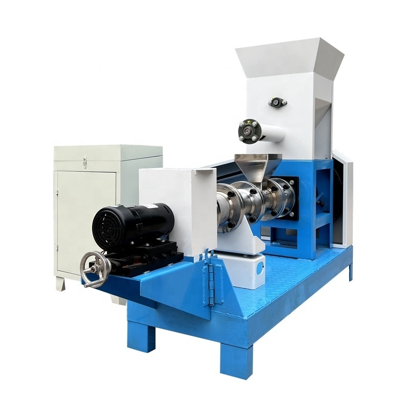 small cheap shrimp dog cat pet food mill pellet making manufacturing pelletizer floating fish feed  extruder machine for animal