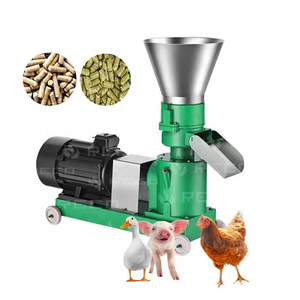 home use farm cattle rabbit pig poultry animal chicken food feed mill pellet making granulator pelletizer processing machine