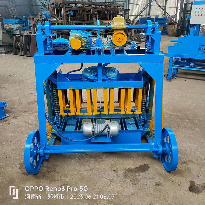 Building Block Making Machine Brick Making Machinery Small Manual Concrete Cement Block Brick Making Machine