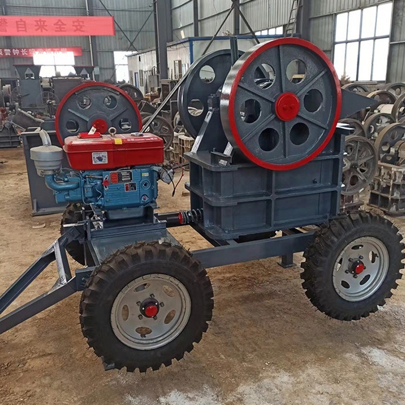 Small Mobile Stone Crusher Factory Customization Service of 250*400 Jaw Crusher with Sieve Machine