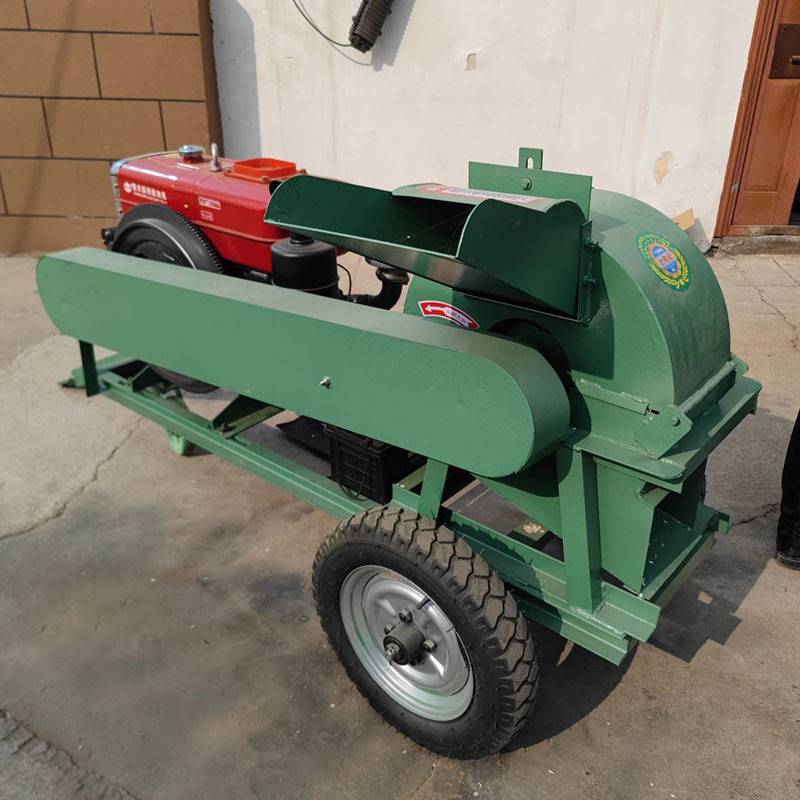 Mushroom farm equipment strong coconut husk grinding machine grape grain tree branch waste wood crusher grinder