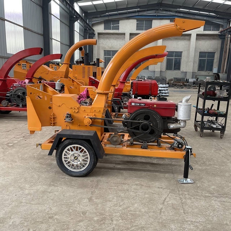 Mobile Wood Chipper For Sale 6 Inch Wood Chipper Tracked Wood Chipper