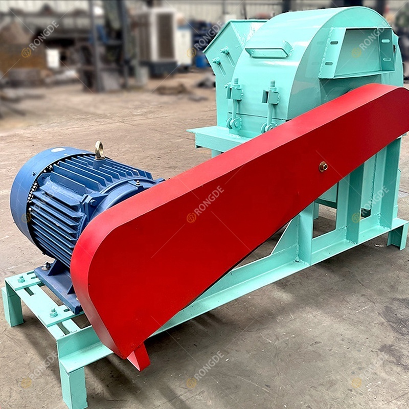 Hot Sale Waste Wood Crusher Wood Hammer Mill Coconut Shell Crushing Garden Wood Chip Crusher