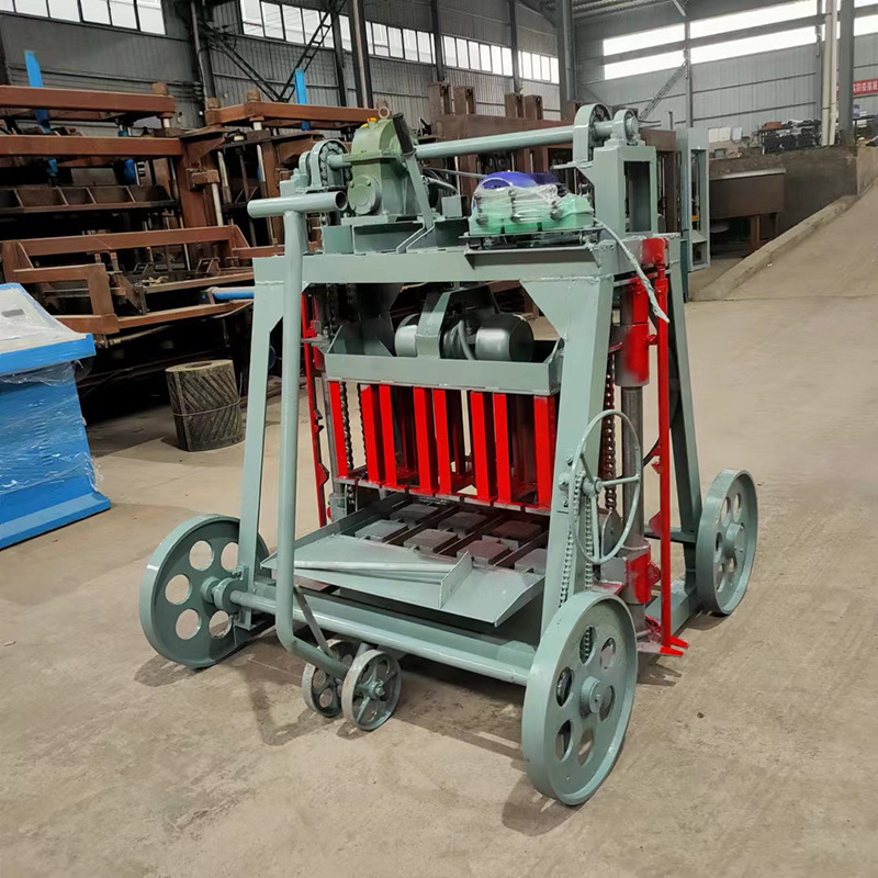 Building Block Making Machine Brick Making Machinery Small Manual Concrete Cement Block Brick Making Machine