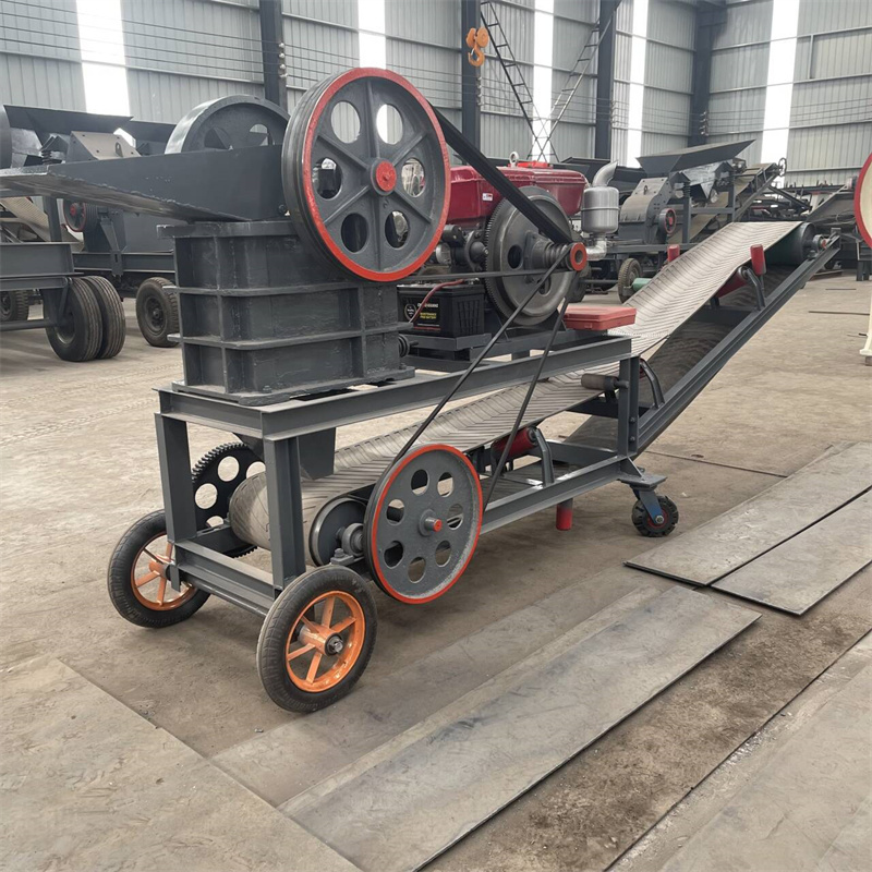 220*350 Hard Stone Jaw Crusher Low Price Small Diesel Engine Jaw Crusher With Screen