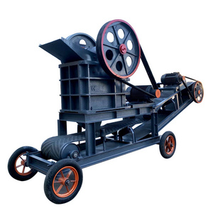 High Efficiency Jaw Crusher Machine Advanced Jaw Crusher Mini Stone Crushing Mobile Jaw Crusher