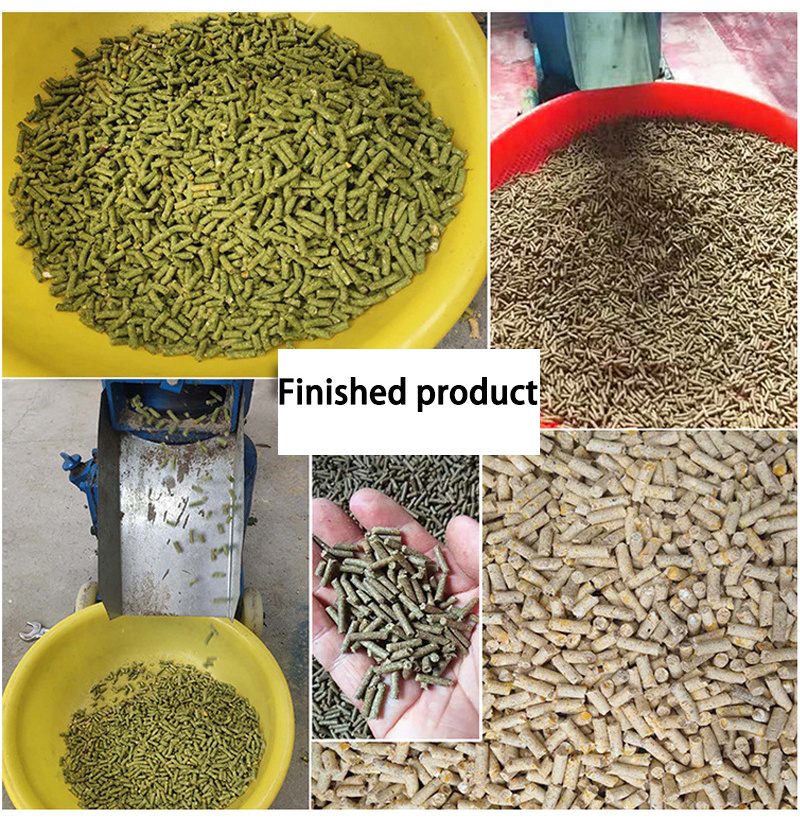 75-150 kg/h feed pellet granulator machine animal feed pellet milling machine for chicken pig rabbit food