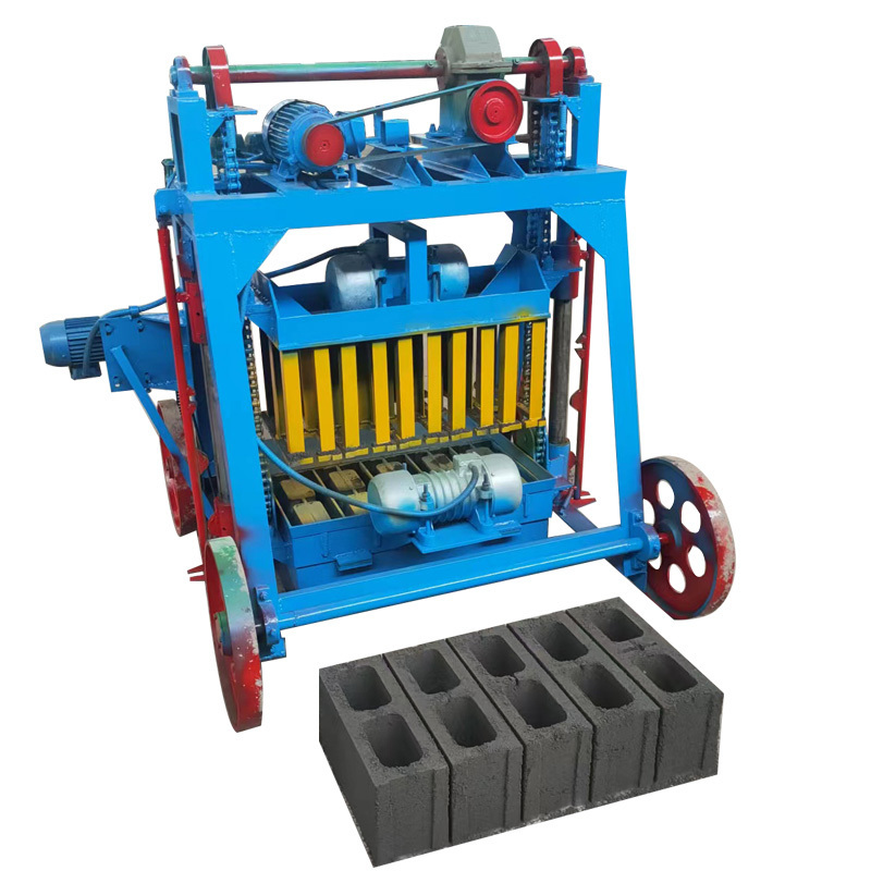 Building Block Making Machine Brick Making Machinery Small Manual Concrete Cement Block Brick Making Machine