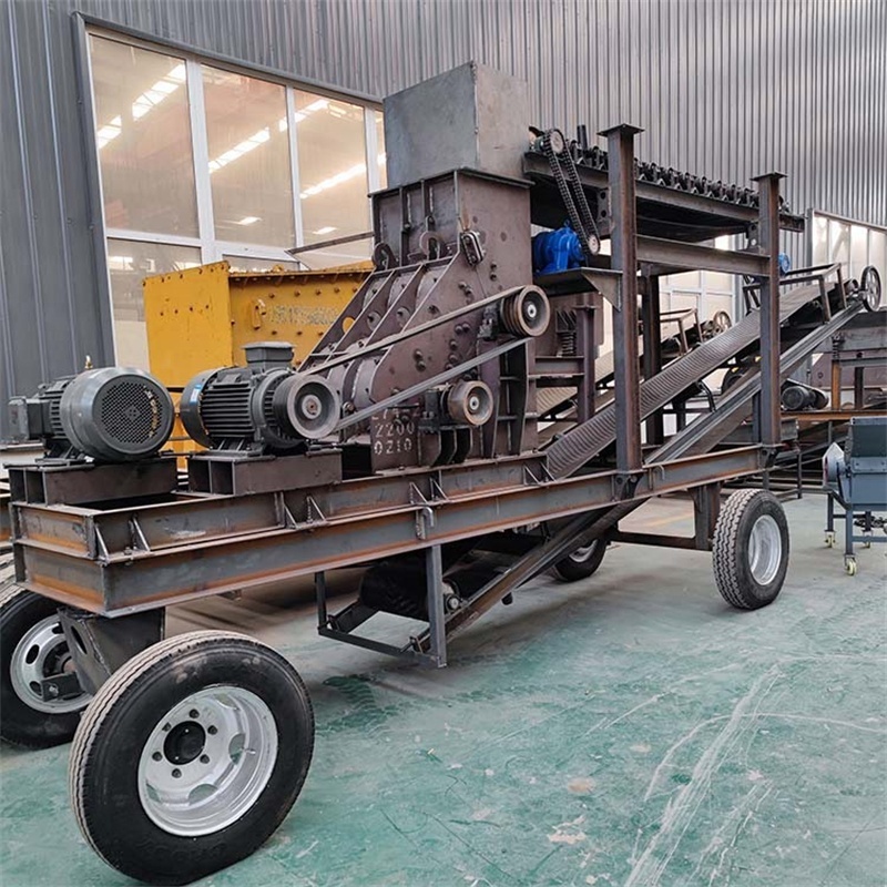 Two Stage Crusher Fine Coal Gangue Two Stage Crusher Iron Ore Double Stage Crusher