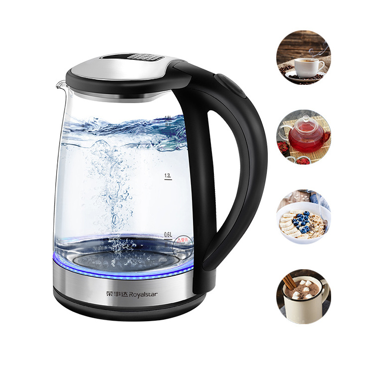 cheap hotel hot water boiler household appliances electricity saver glass electric kettle