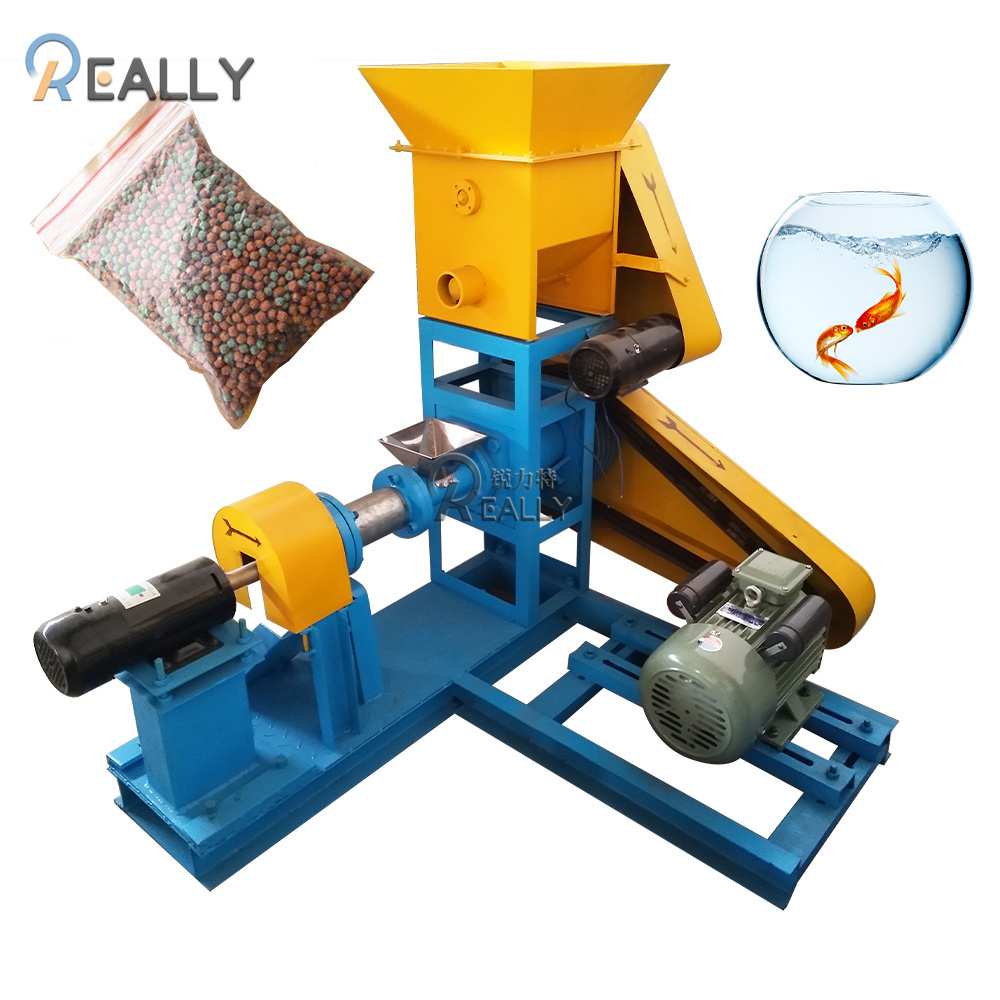 High Productivity Floating Fish Feed Pellet Machine Pet Bird Piglets Food Mill Extruder Machine