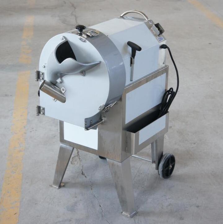 500kg /Hour Multi Function Electric Vegetable Cutter Slicer Stainless Steel Potato Carrot Onion Cutting Machine