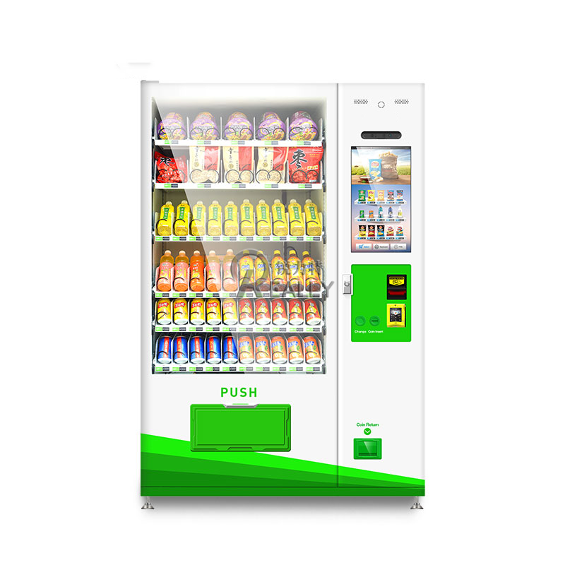 Vending Ice And Soft Drink Soda Water Vending Machines For Drinking Water With Card Reader