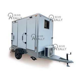 Public Portable Restroom Trailer Temporary Outdoor Toilet Business For Sale Hire